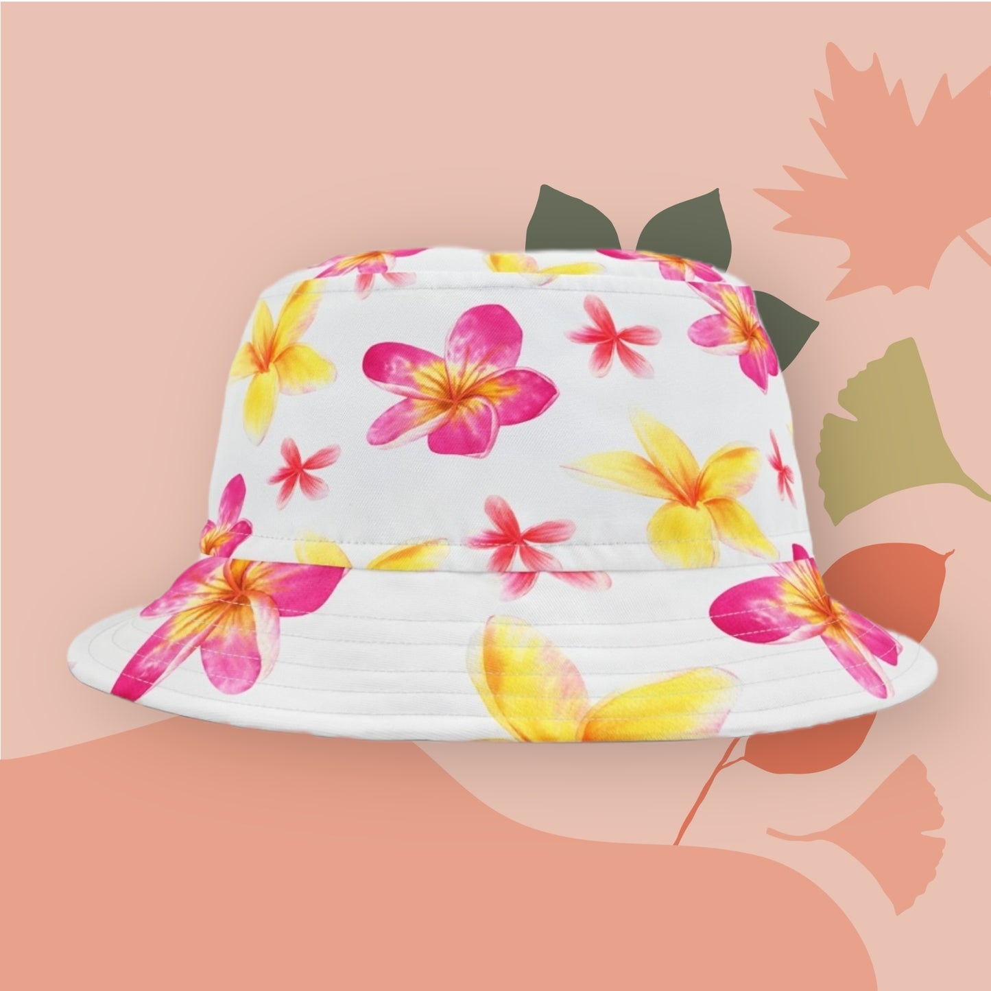Plumeria Bucket Hat