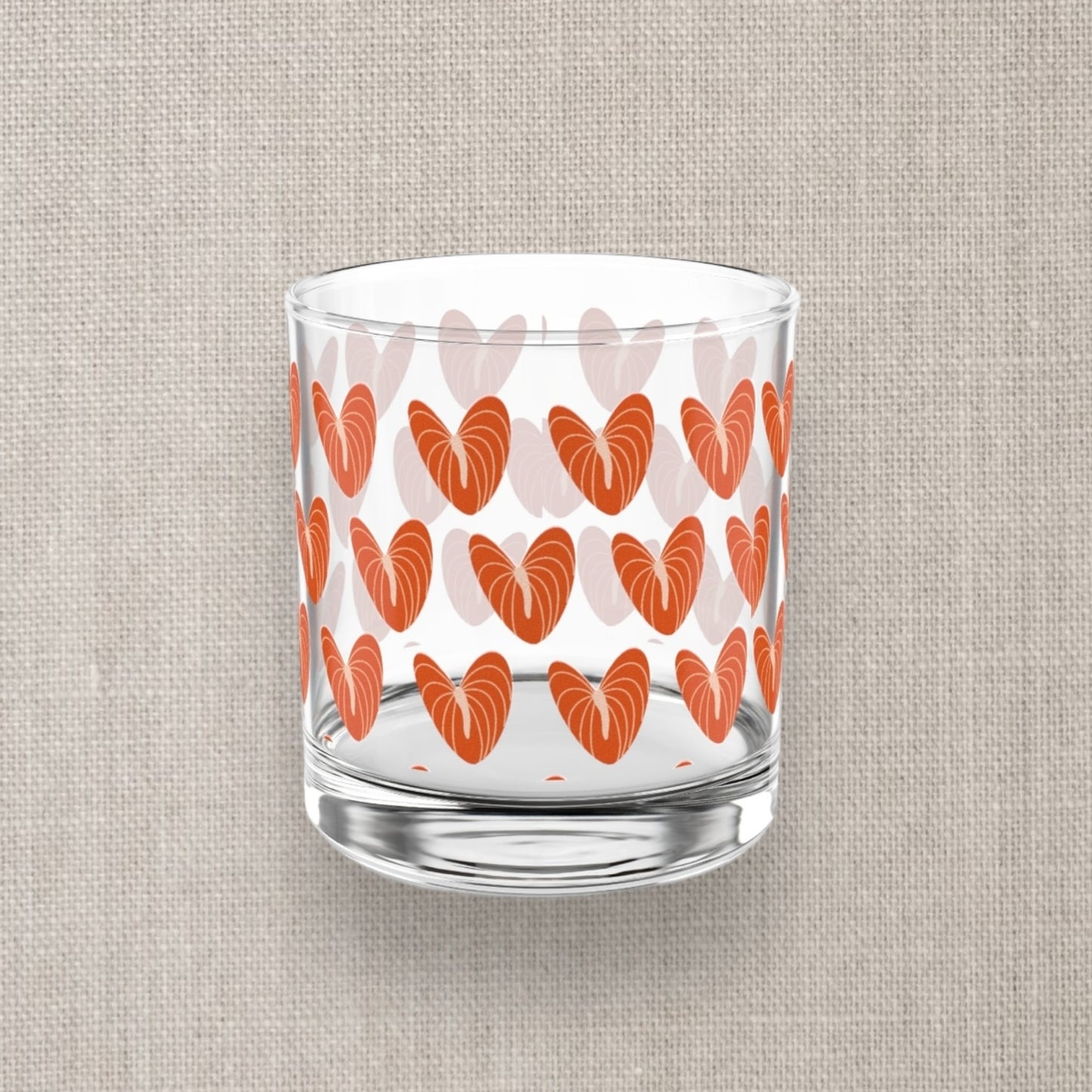 Anthurium 10oz Glass