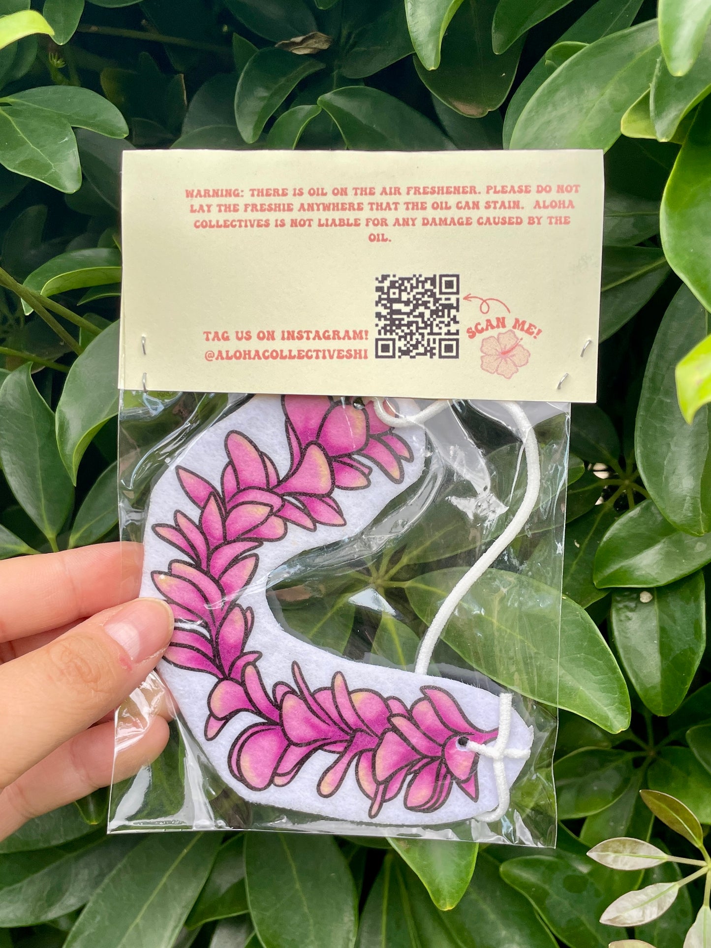 Plumeria Lei Air Freshie