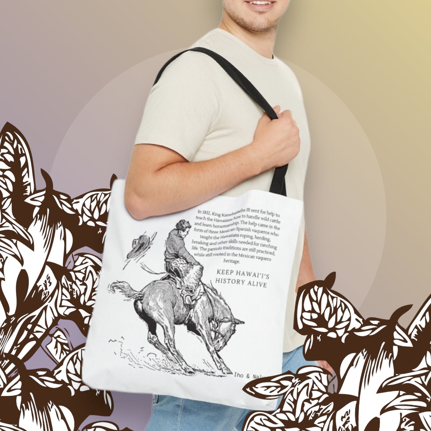 Paniolo History Tote