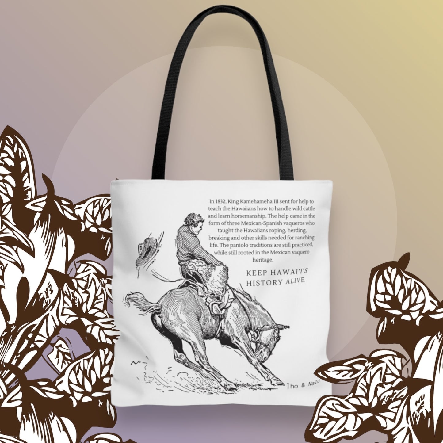 Paniolo History Tote