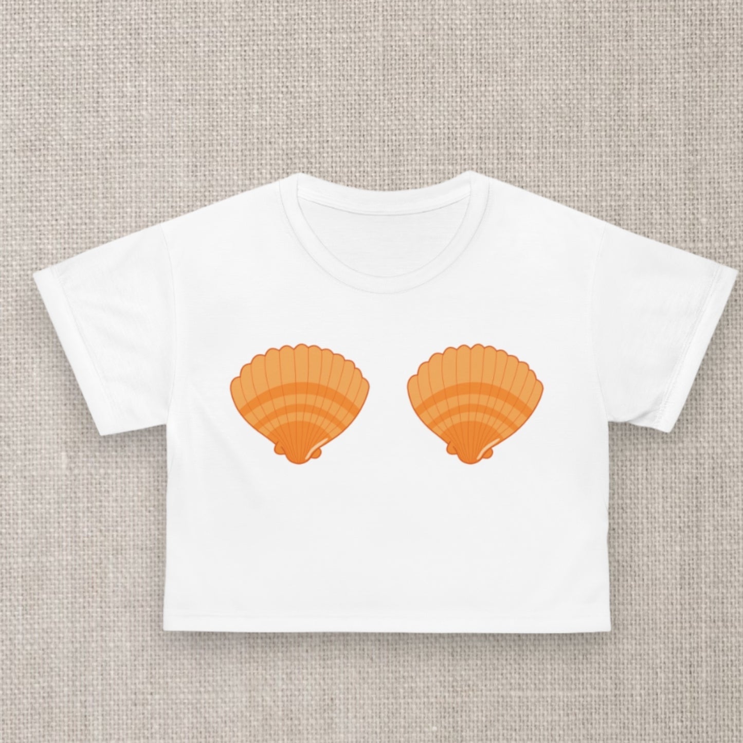 Sunrise Shell Crop Top