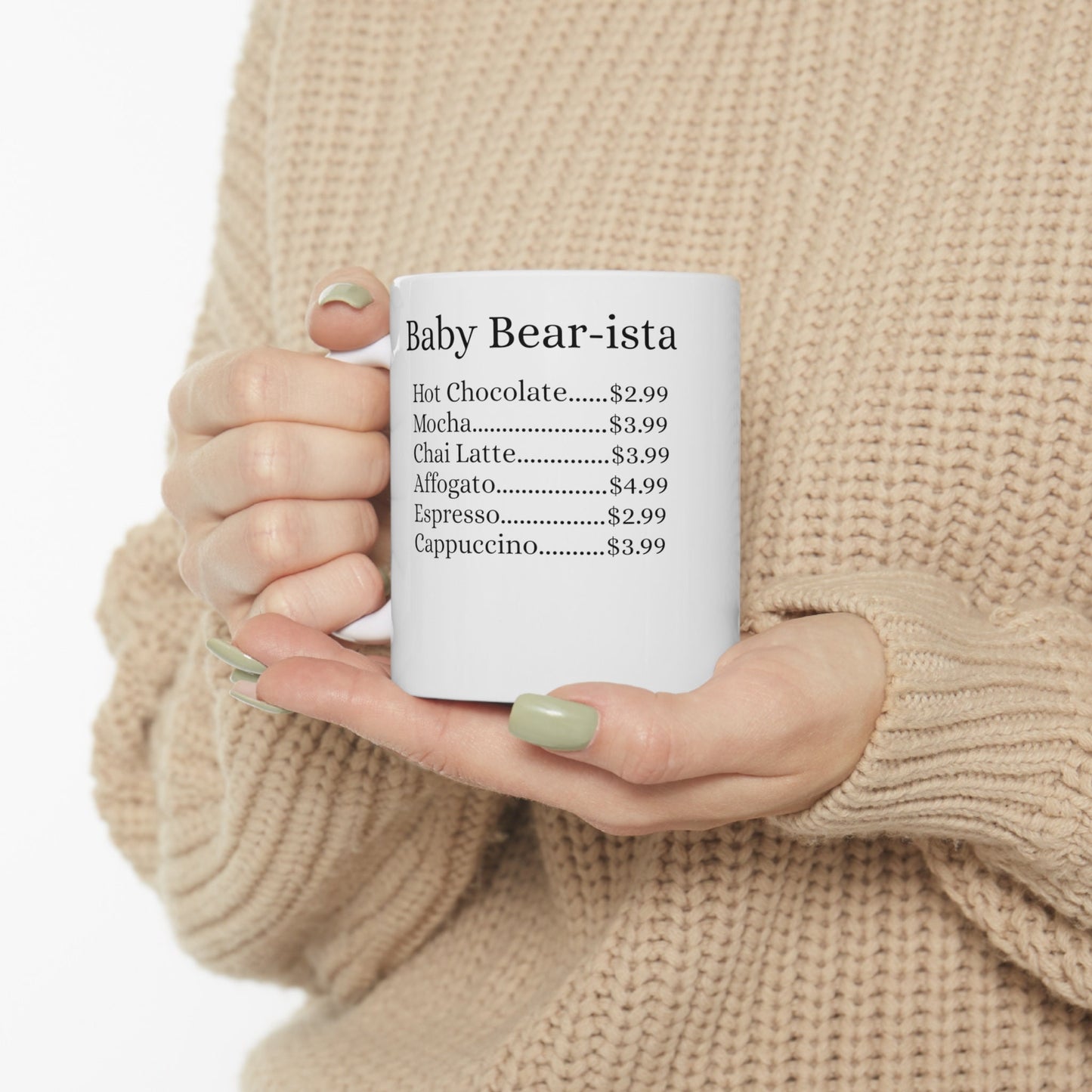 Baby Bear-ista Left-Handed Mug