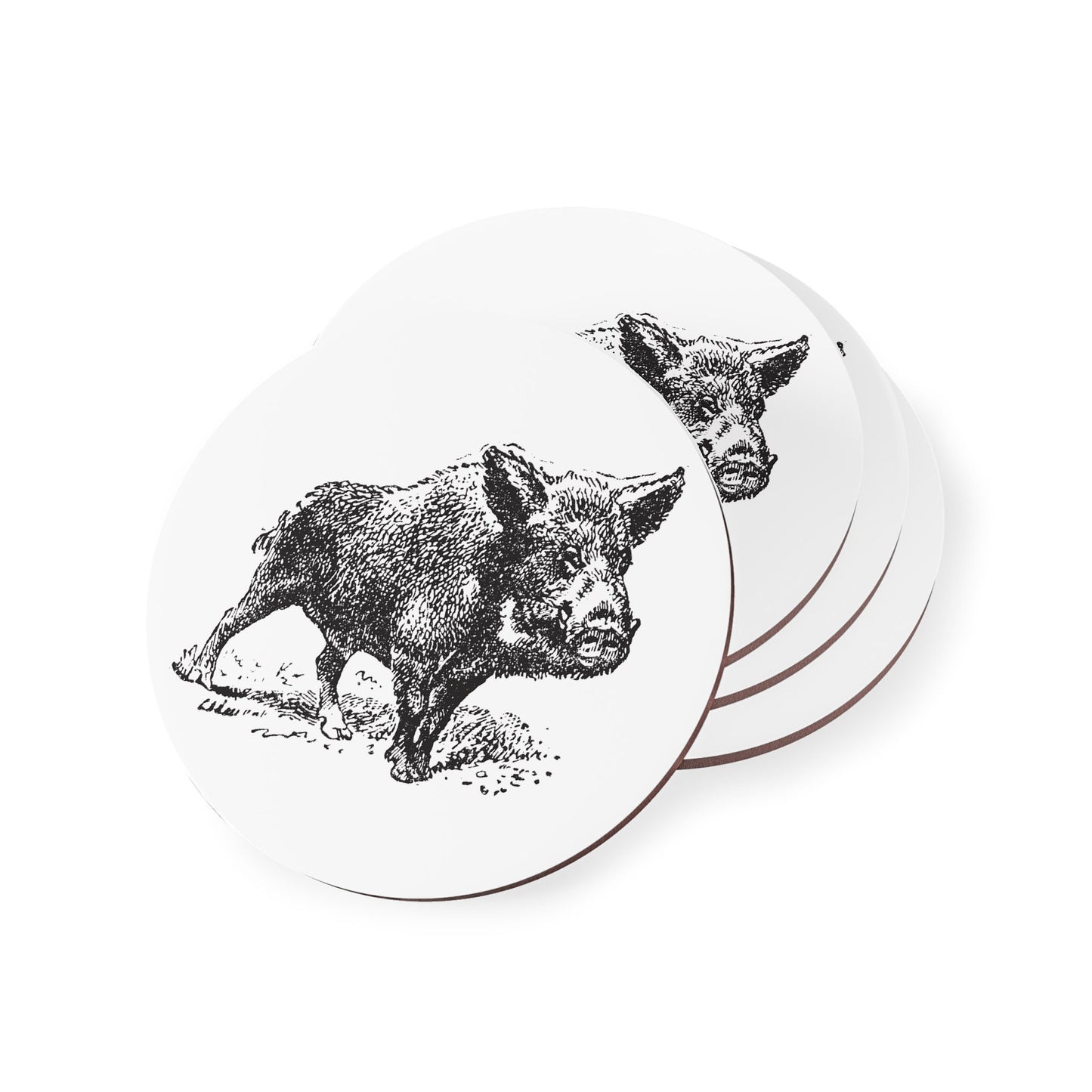 Boar Coasters
