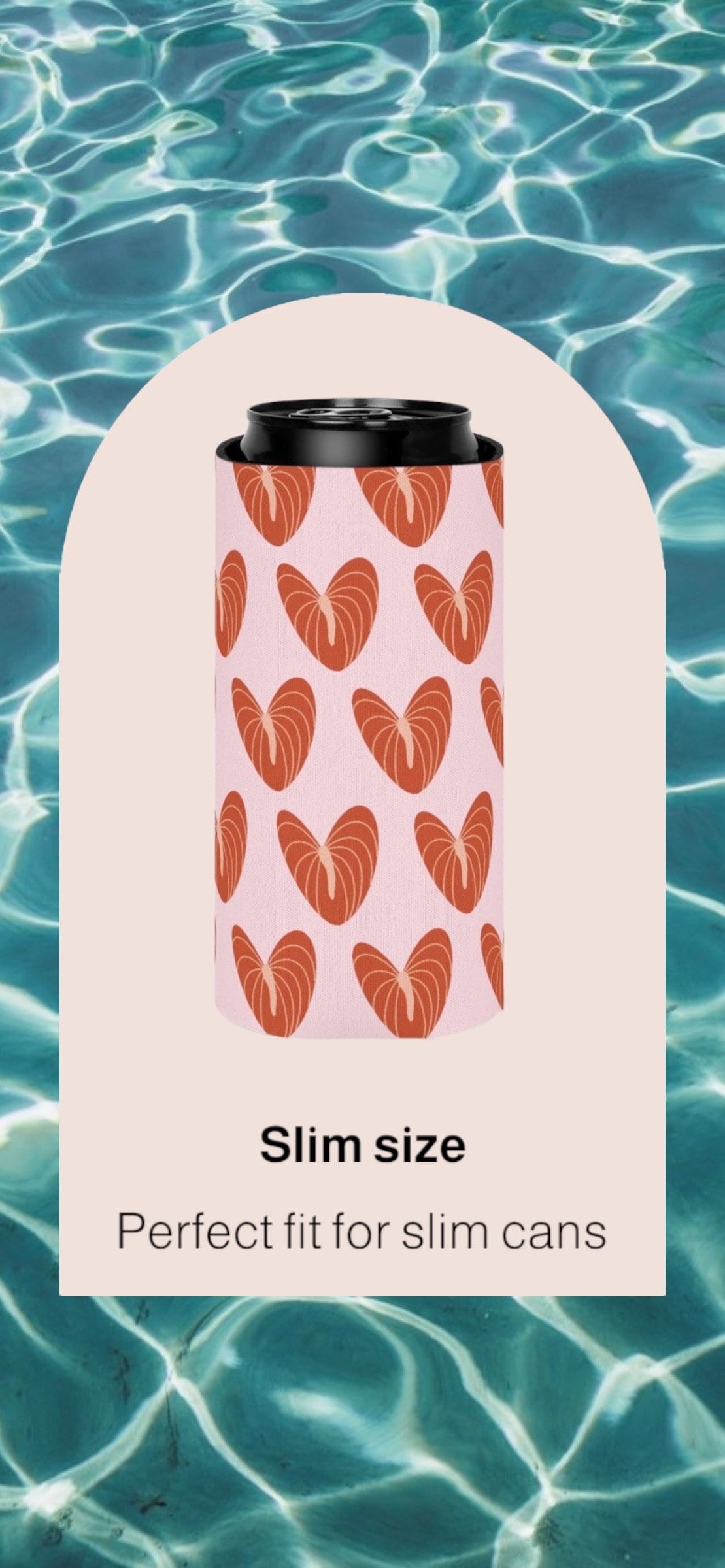 Anthurium Can Koozie