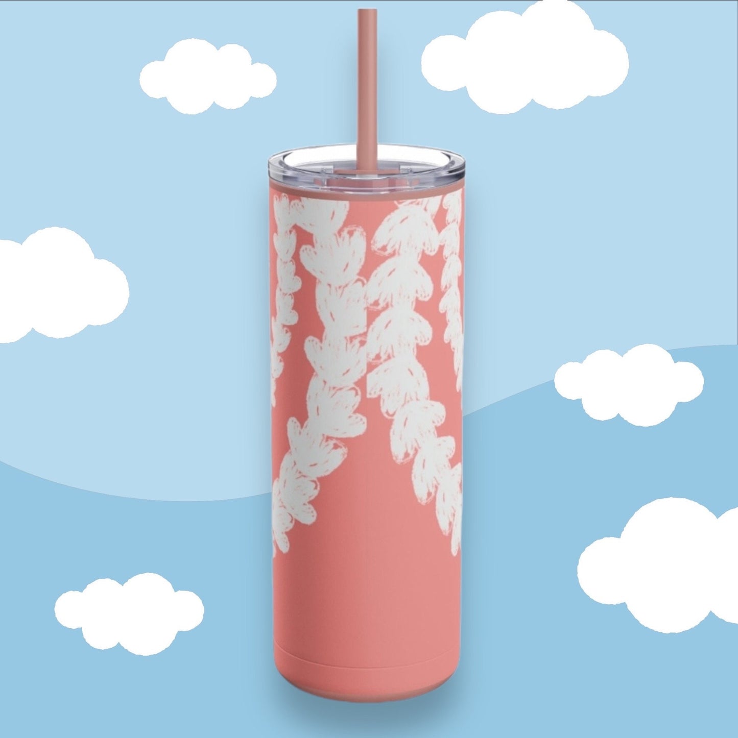 Wahine Skinny Matte Tumbler, 20oz