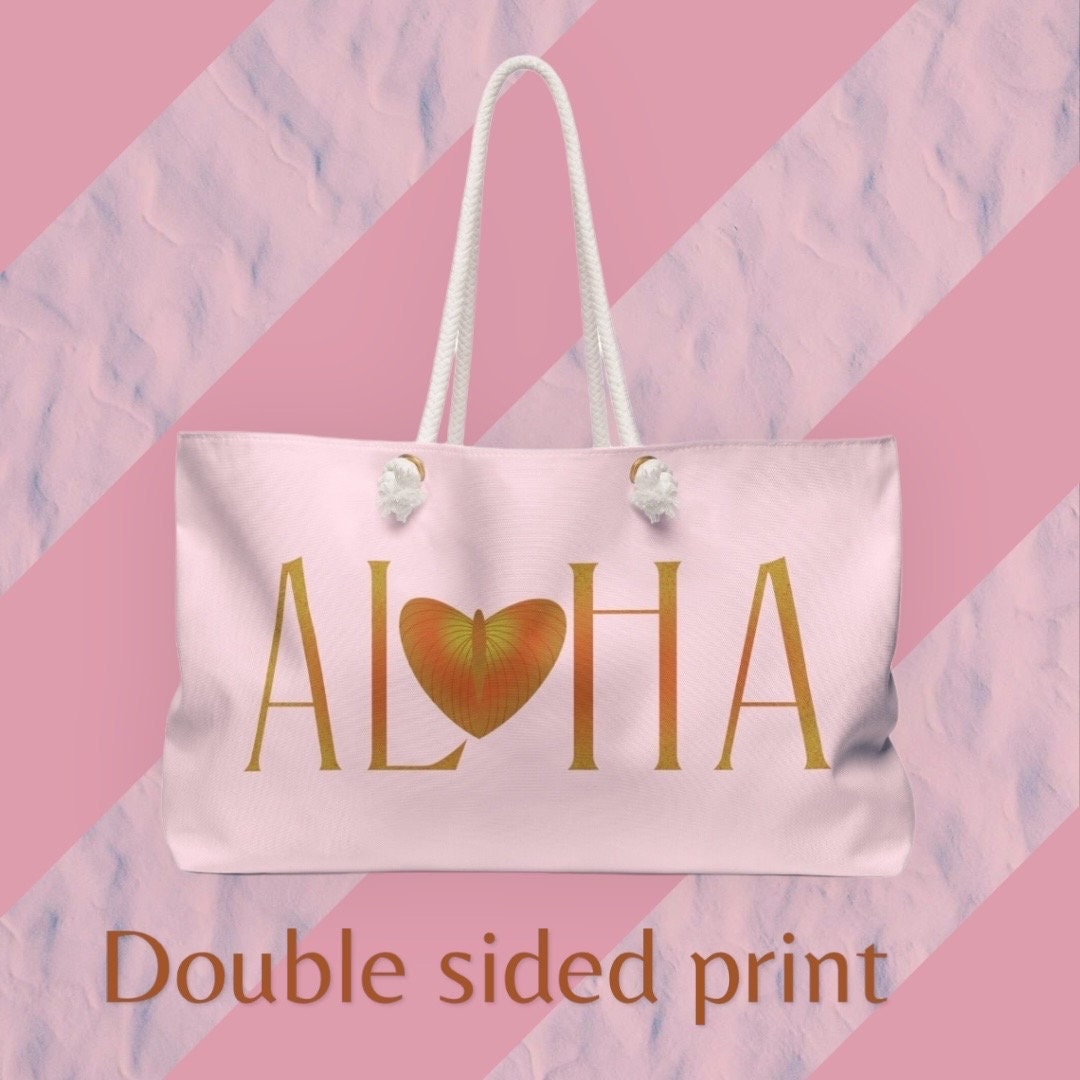 Aloha Anthurium Weekender Bag