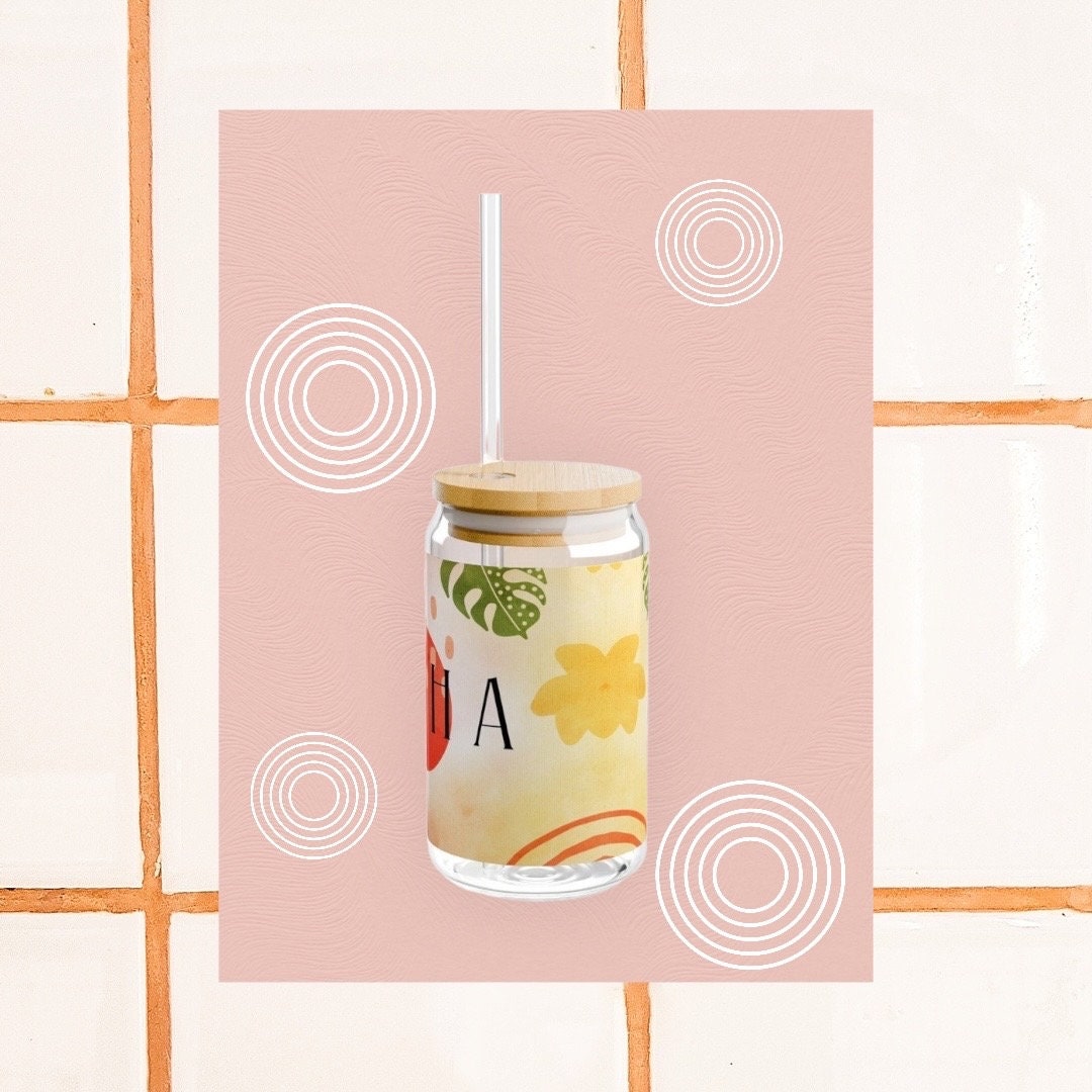 Aloha Sipper Glass, 16oz