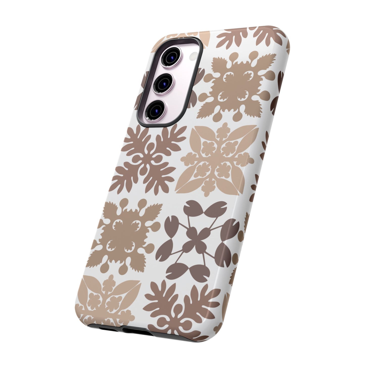 Neutral Hawaiian Quilt Phone Case