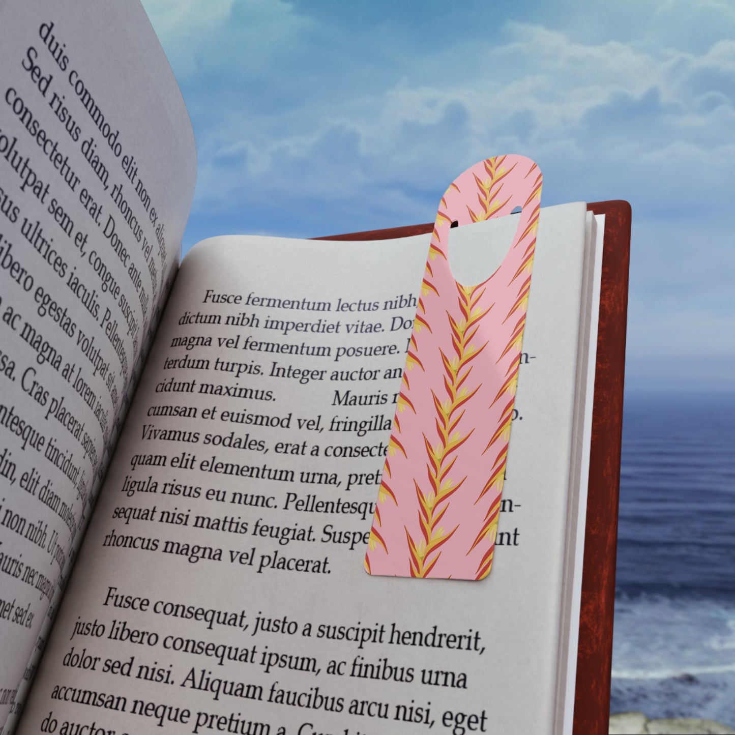 Heliconia Bookmark.