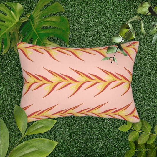 Heliconia Lumbar Pillow