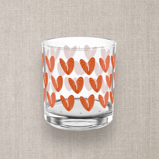 Anthurium 10oz Glass