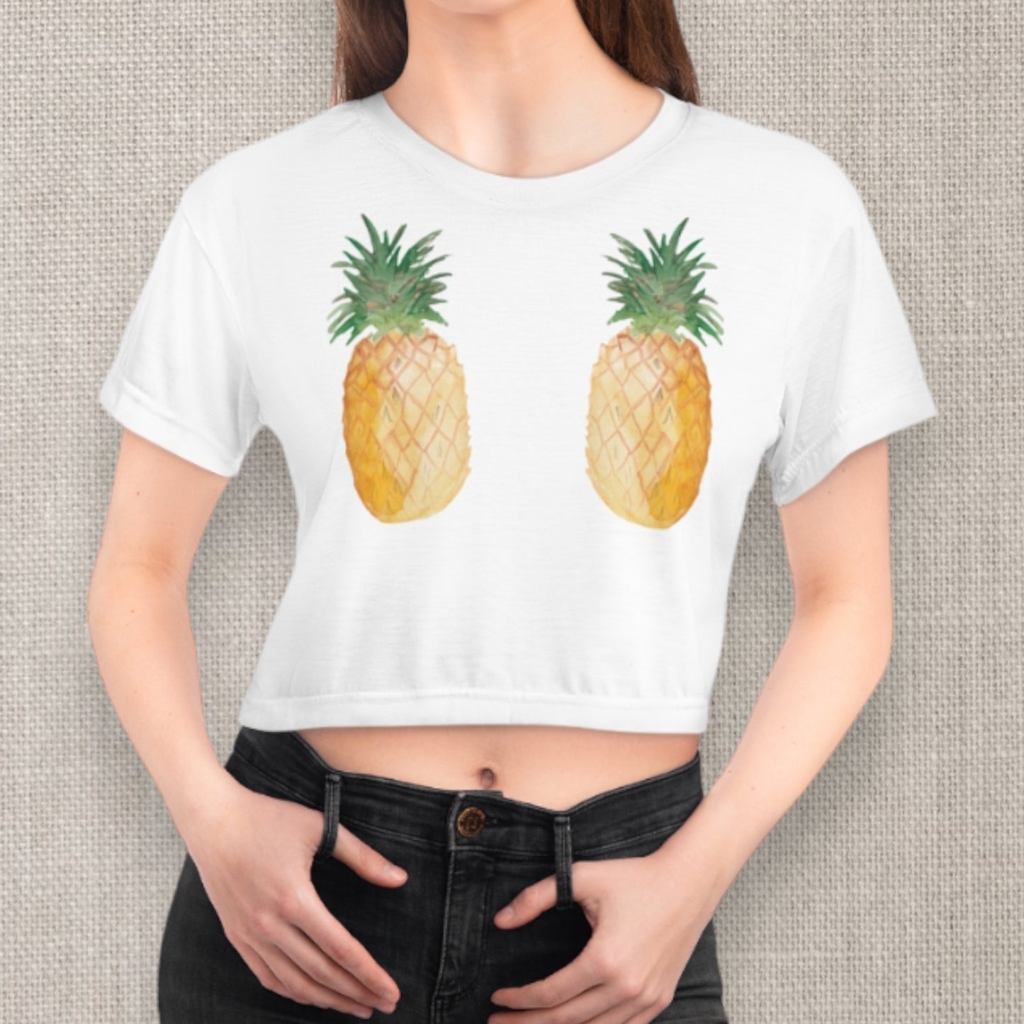 Pineapple Crop Top